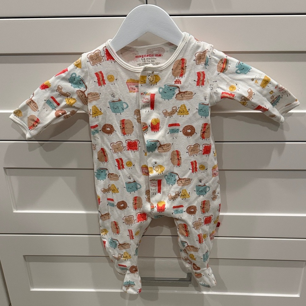Magnetic Me Food Print Footie